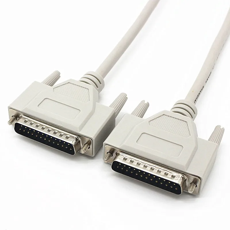 YXQ 10Feet DB25 Male to Female Serial Cable 25-Pin Parallel Printer Signal Wire M/F 
